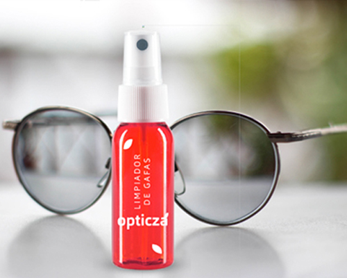 Comprar Limpiador de lentes de 100ML, limpiador de gafas de sol, solución  de limpieza de gafas, botella pulverizadora, suministros, accesorios para  gafas
