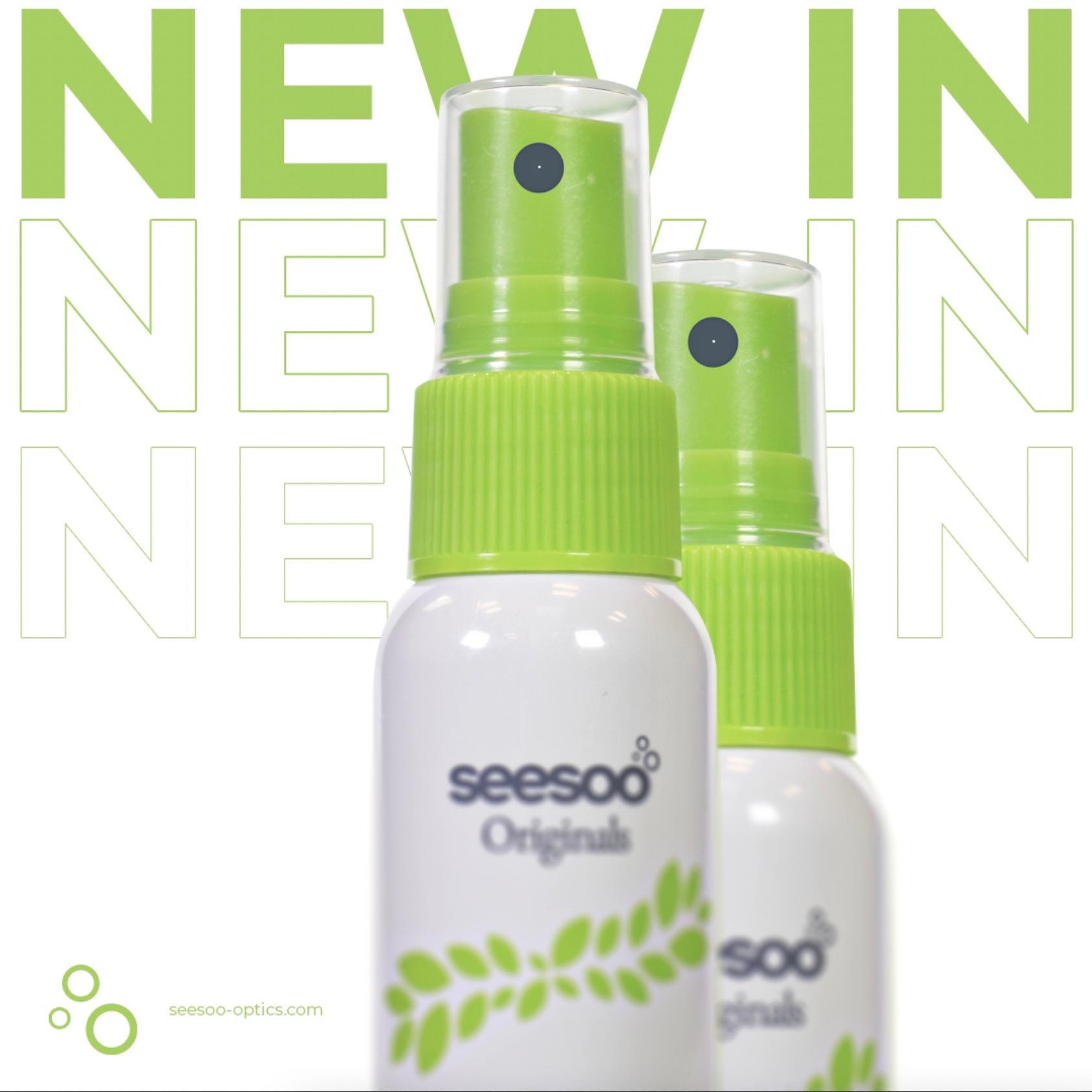 SeeSoo Optics lens cleaner bottle